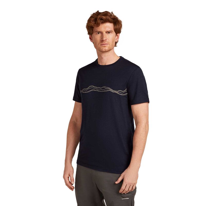 Icebreaker M Merino 150 Tech Lite SS Tee Mountain Pulse image number 4